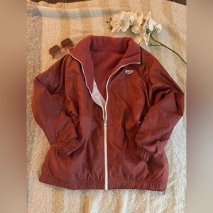 Nike Warm Red Fleece Jacket